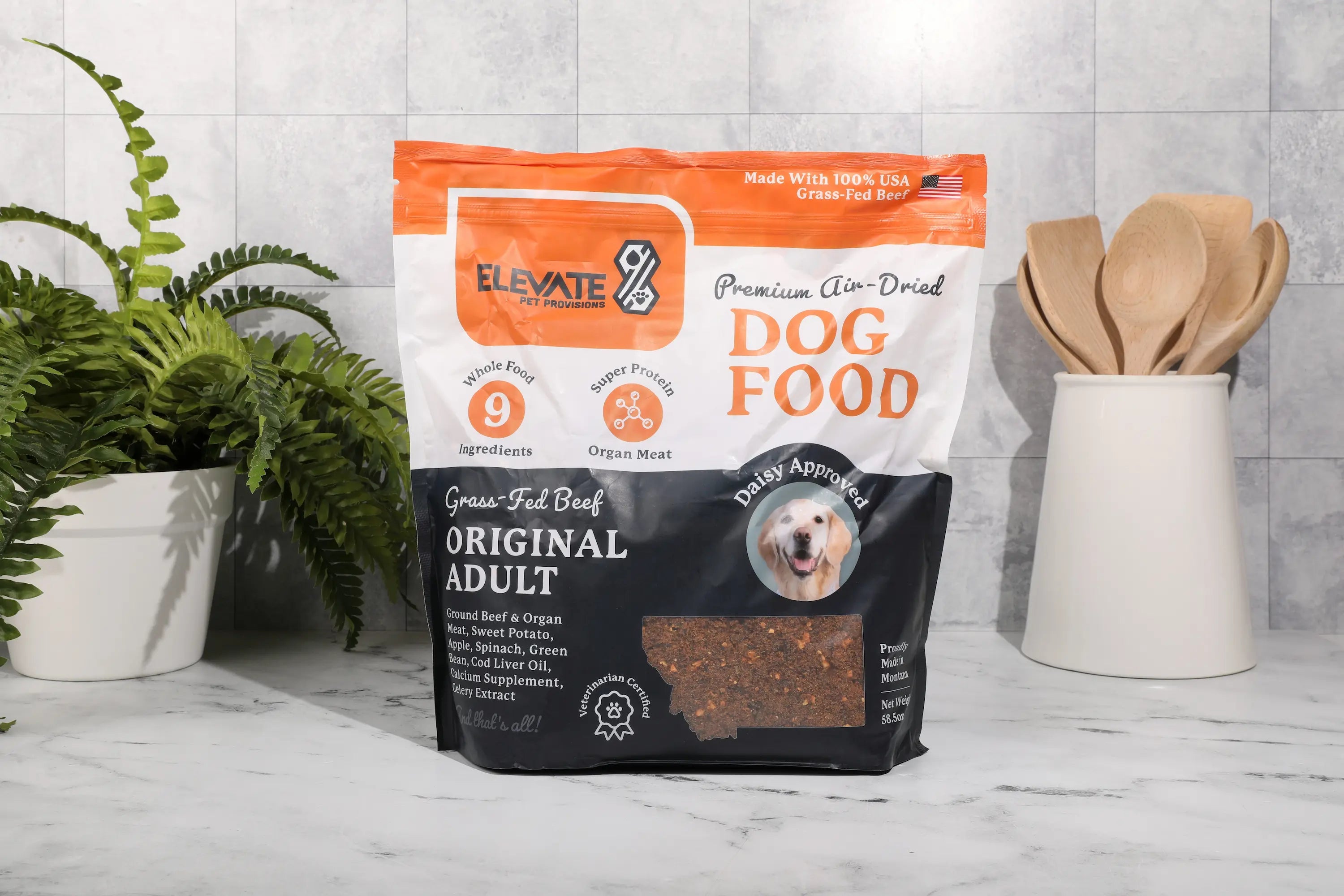 air dried dog food bag