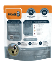 Elevate Pet Provisions - Formulated in a human-grade facility - nutrient dense 615KCAL per cup