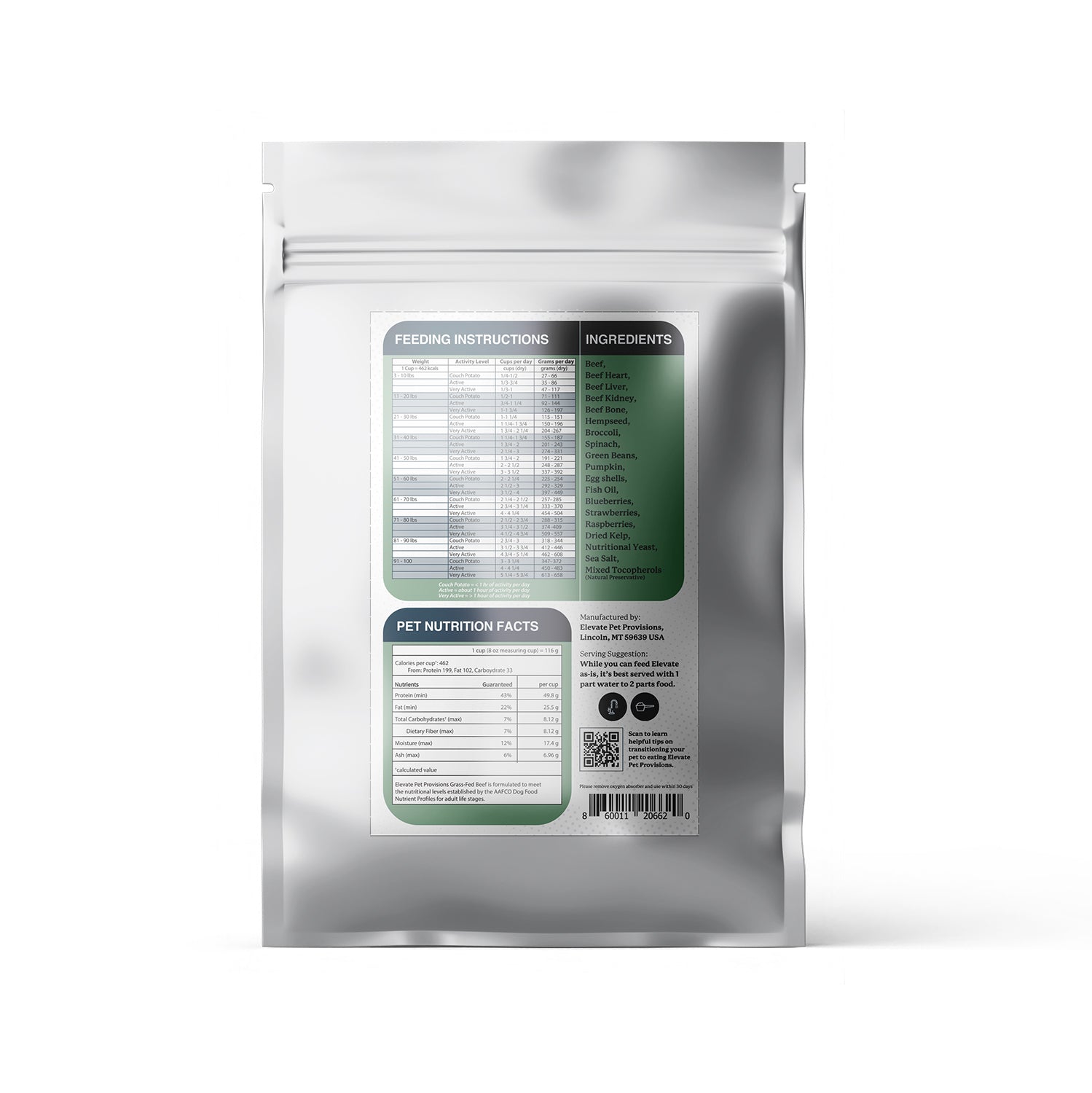 Complete & Balanced Air-Dried Beef Dog Food