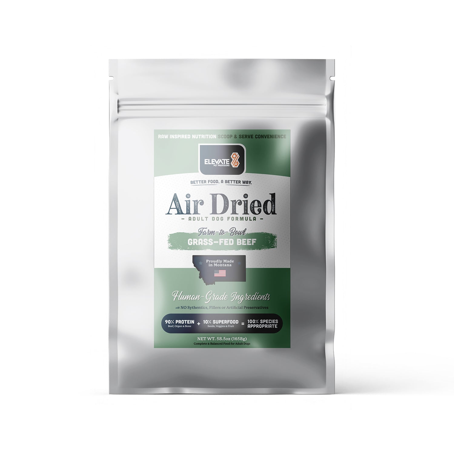 Complete & Balanced Air-Dried Beef Dog Food